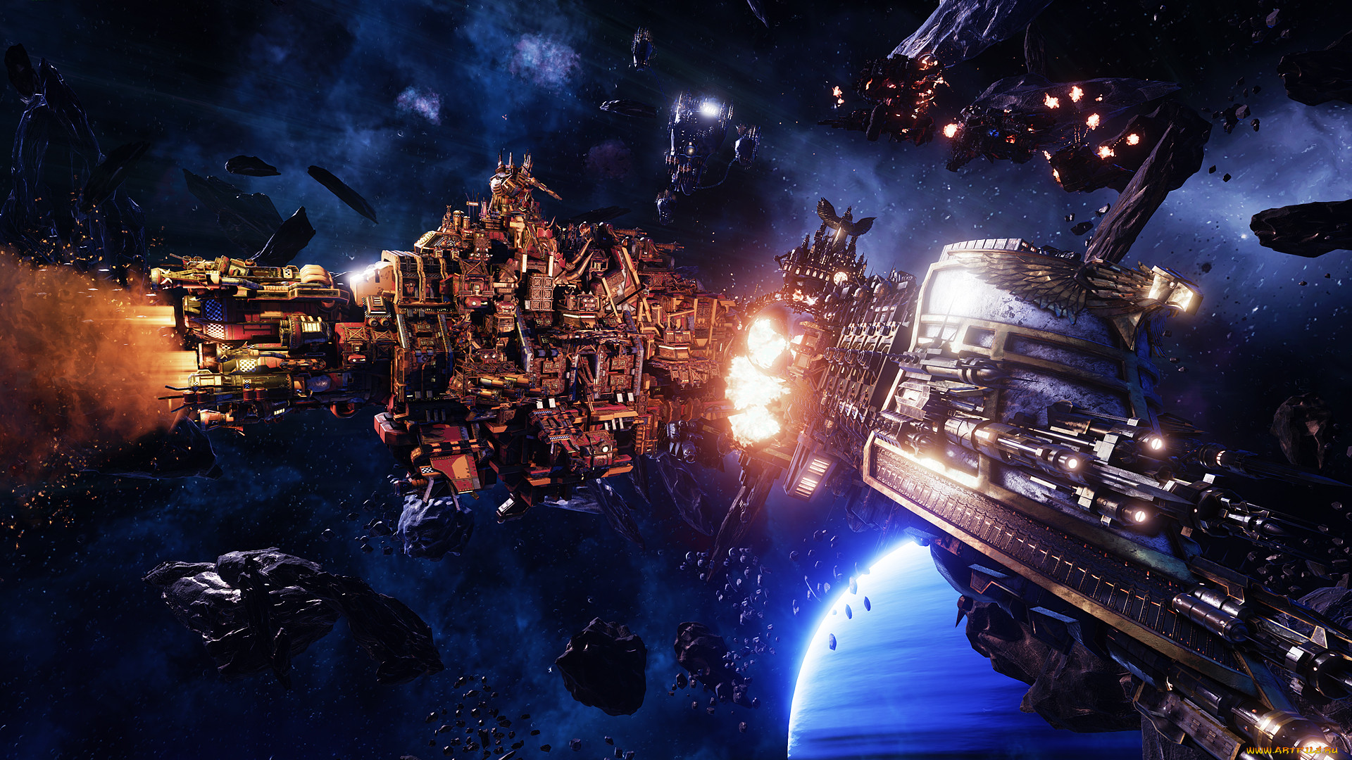 battlefleet gothic,  armada,  , battlefleet, gothic, armada, , , action